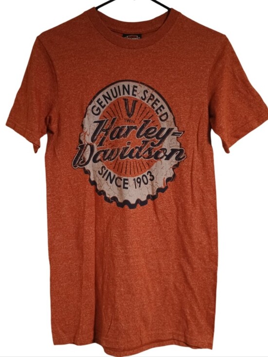 Harley-Davidson Other - Harley Davidson Three Rivers Pittsburgh PA Graphic T Shirt Men’s Small Orange